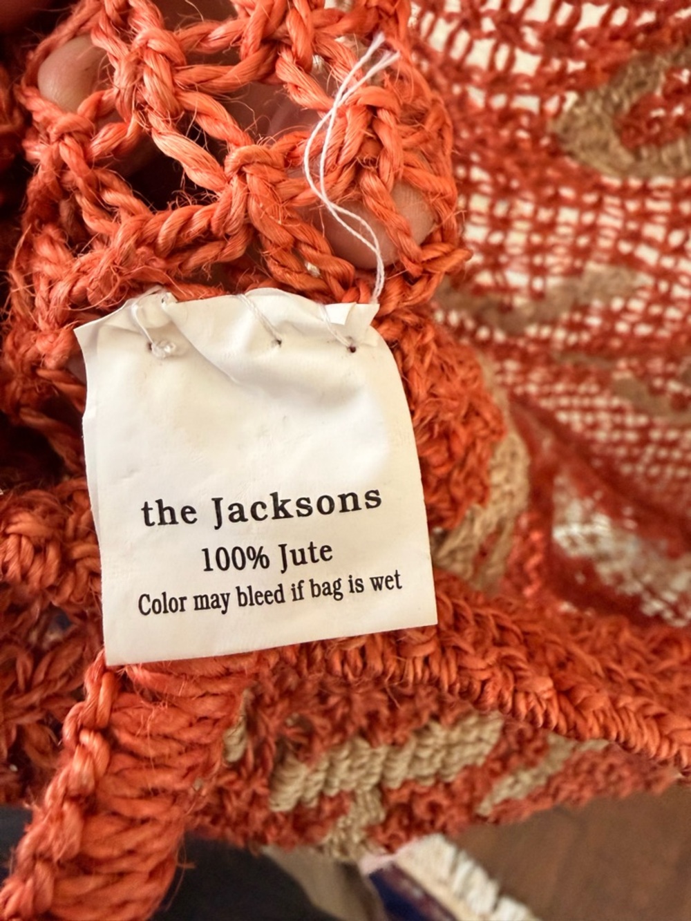 Ciao Bella Jute Bag-The Jacksons - Picture 4 of 5